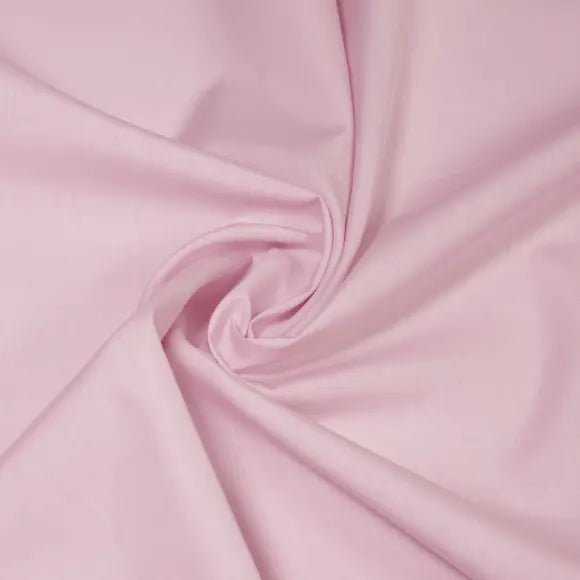 Silvano Pink Poplin Solid Plain Custom Shirt 7059.9105.200 - Yeossal