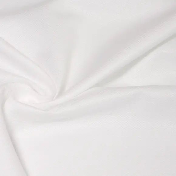 Simplon Marcella White Pique Solid Plain Structured Custom Shirt 8361.5015.1000 - Yeossal