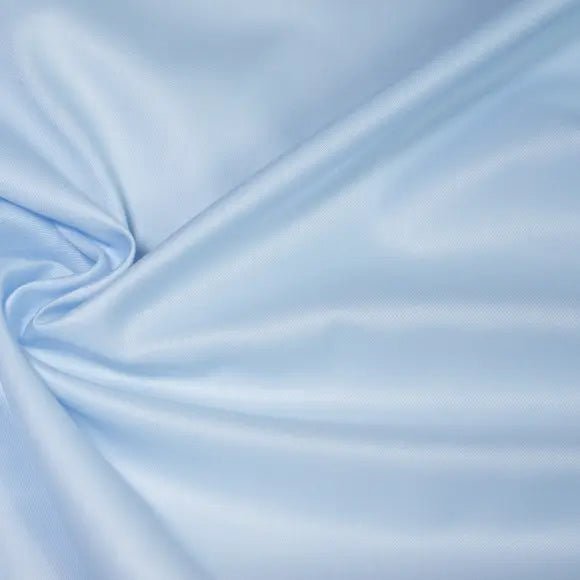 Soyada Duecento Light Blue Twill Solid Plain 1 Custom Shirt 7380.2731.400 - Yeossal