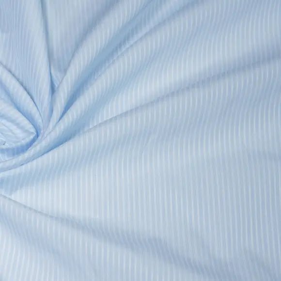 Soyella Arte Light Blue Dobby/Structured Stripes 2 Custom Shirt 7056.9314.400 - Yeossal