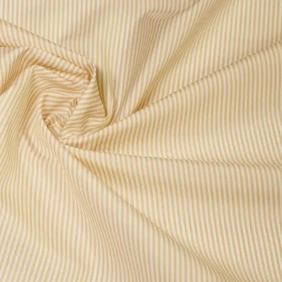 Soyella Beige Poplin Stripes Custom Shirt 7056.6375.701 - Yeossal