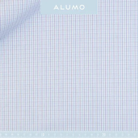 Superior Multicolor Poplin Check 1 Custom Shirt 7052.9302.240 - Yeossal