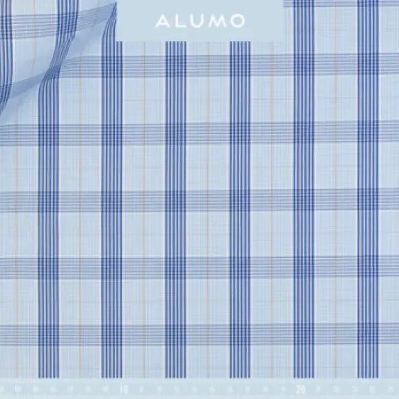 Superior Multicolor Poplin Check 5 Custom Shirt 7052.9311.470 - Yeossal