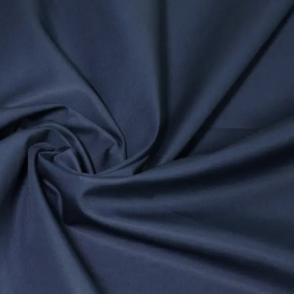 Supraluxe Dark Blue Poplin Solid Plain 1 Custom Shirt 7053.1407.1093 - Yeossal