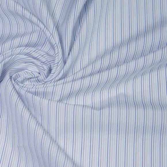 Supraluxe Multicolor Poplin Stripes Custom Shirt 7054.9278.700 - Yeossal