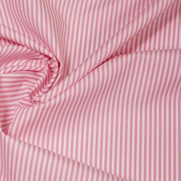 Supraluxe Pink Poplin Stripes 1 Custom Shirt 7054.4036.200 - Yeossal
