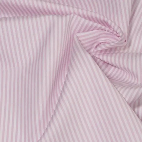 Supraluxe Pink Poplin Stripes 2 Custom Shirt 7054.4036.206 - Yeossal