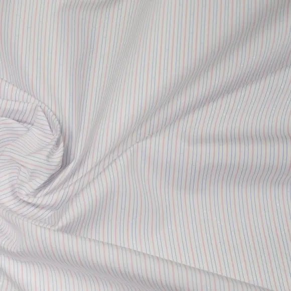 Supraluxe Premio Pink Dobby/Structured Stripes Custom Shirt 7054.9295.240 - Yeossal