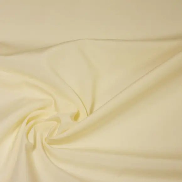 Supraluxe Yellow Poplin Solid Plain Custom Shirt 7053.1407.114 - Yeossal