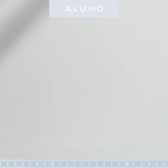 ALUMO Suprastretch Oxford Panama White Solid Plain Custom Shirt 7651.8636.1000