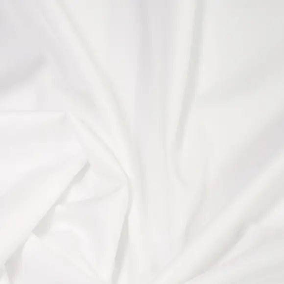 Suprastretch Twill White Twill Solid Plain 2 Custom Shirt 7654.7872.1000 - Yeossal