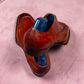 Cluny Norvegese Split-toe in Hatchgrain Leather Derby Shoes / JCY / UK 10.5E
