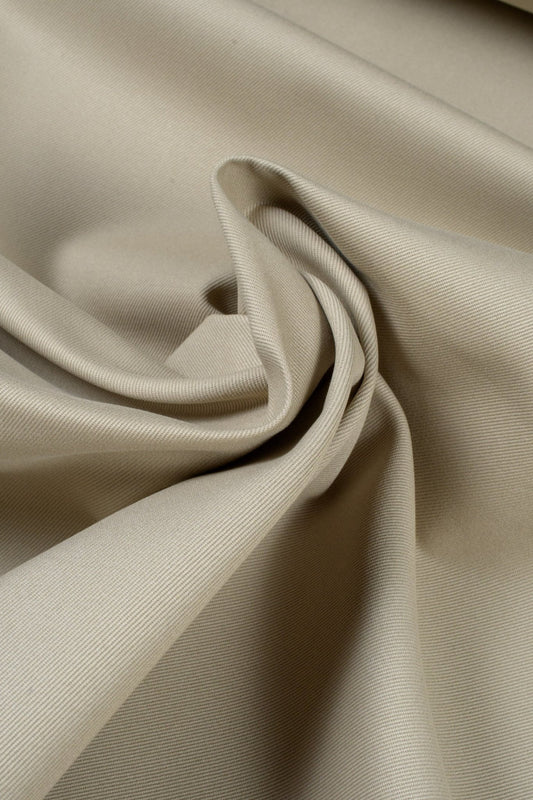 Tennyson Stone Peached Cotton Drill Custom Trousers MUC0782 - Yeossal & Co