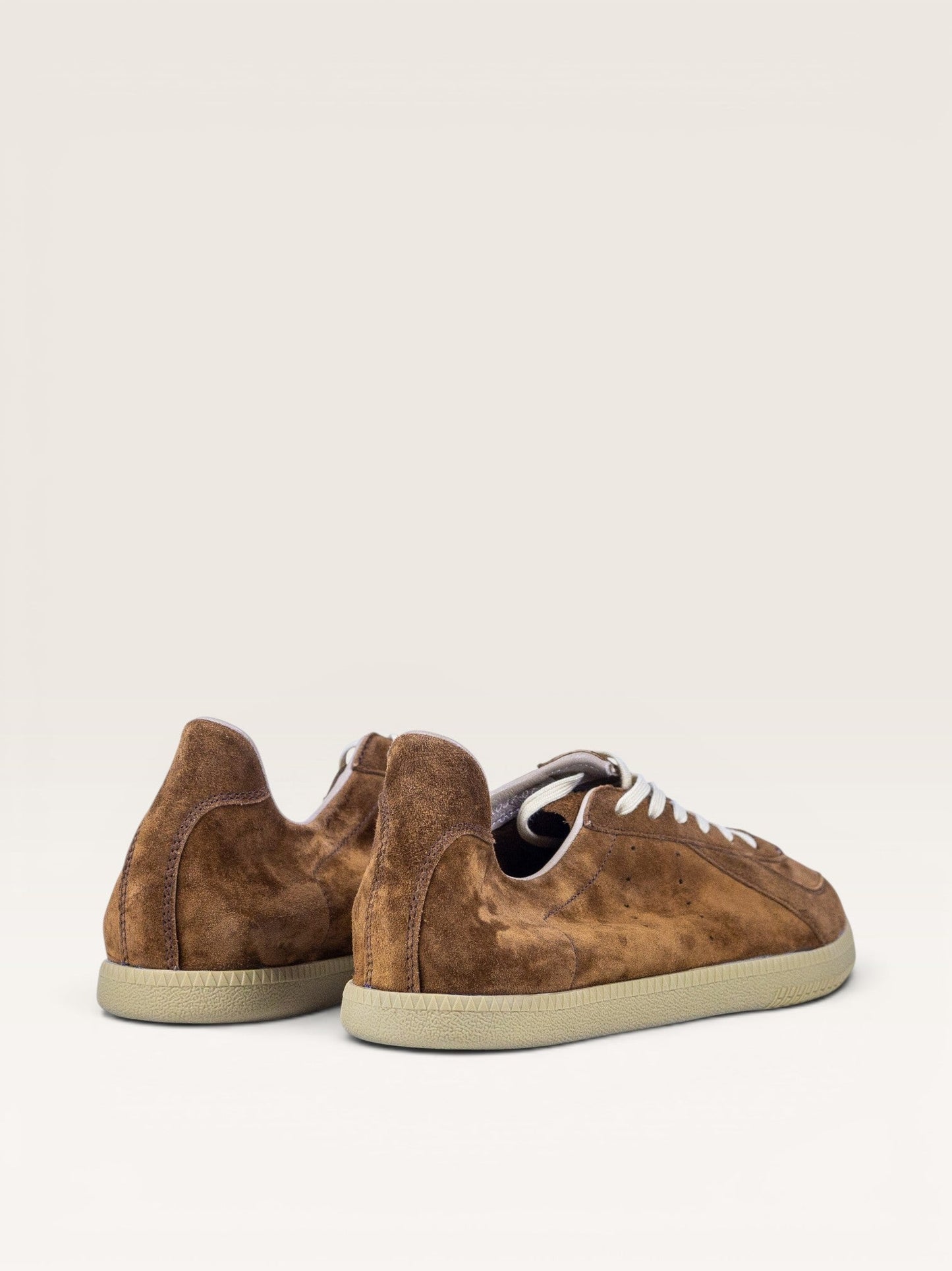 Tobacco Brown Suede Unlined GAT Sneakers - Yeossal