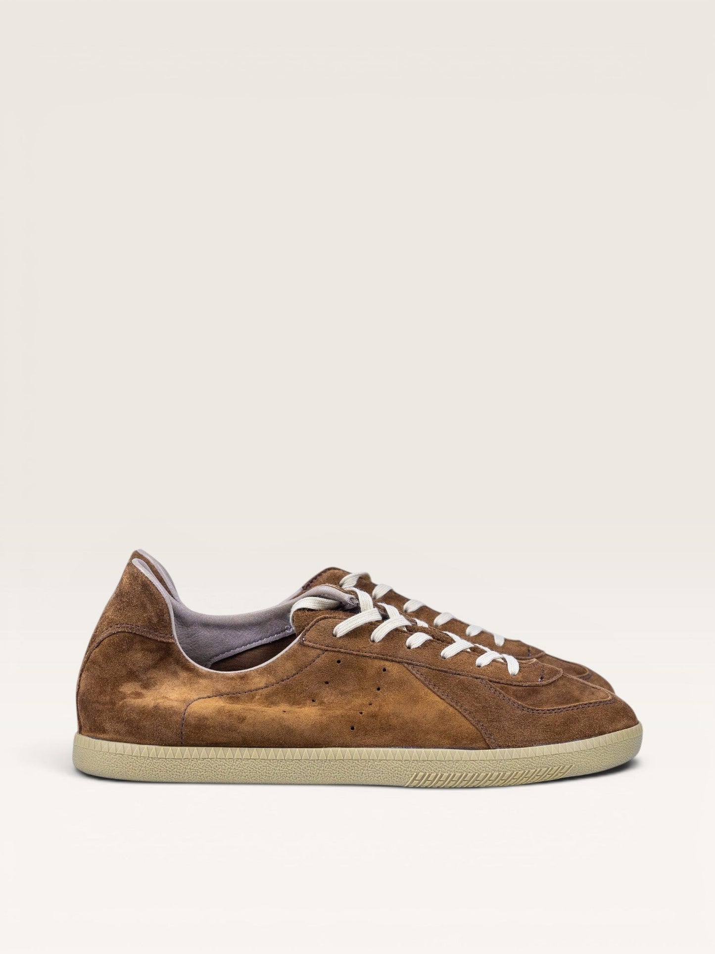 Tobacco Brown Suede Unlined GAT Sneakers - Yeossal
