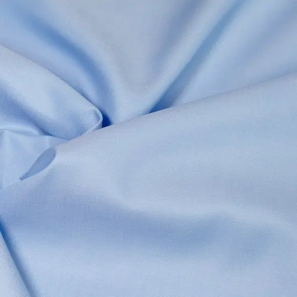 Twill Adula Light Blue Twill Solid Plain Custom Shirt 7361.3405.256 - Yeossal