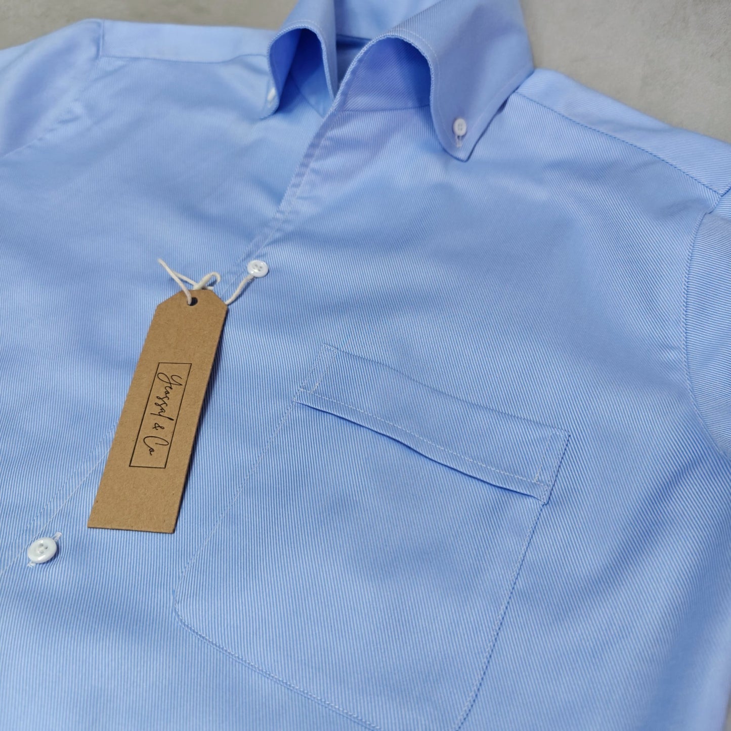 Twill Cotton Long Sleeves Shirt - SS101 - Yeossal & Co