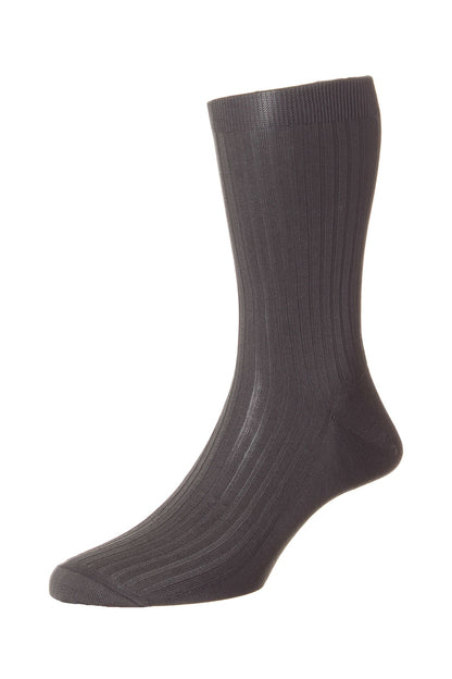 Vale Tailored Cotton Isle Men's Socks - Yeossal & Co