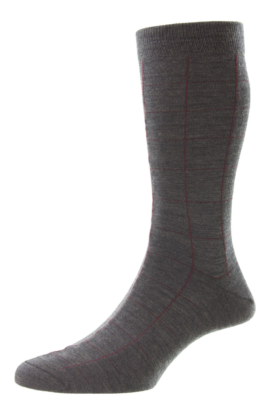 Westleigh Windowpane Merino Wool Men's Socks – Yeossal
