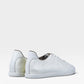 White Leather Unlined GAT Sneakers - Yeossal
