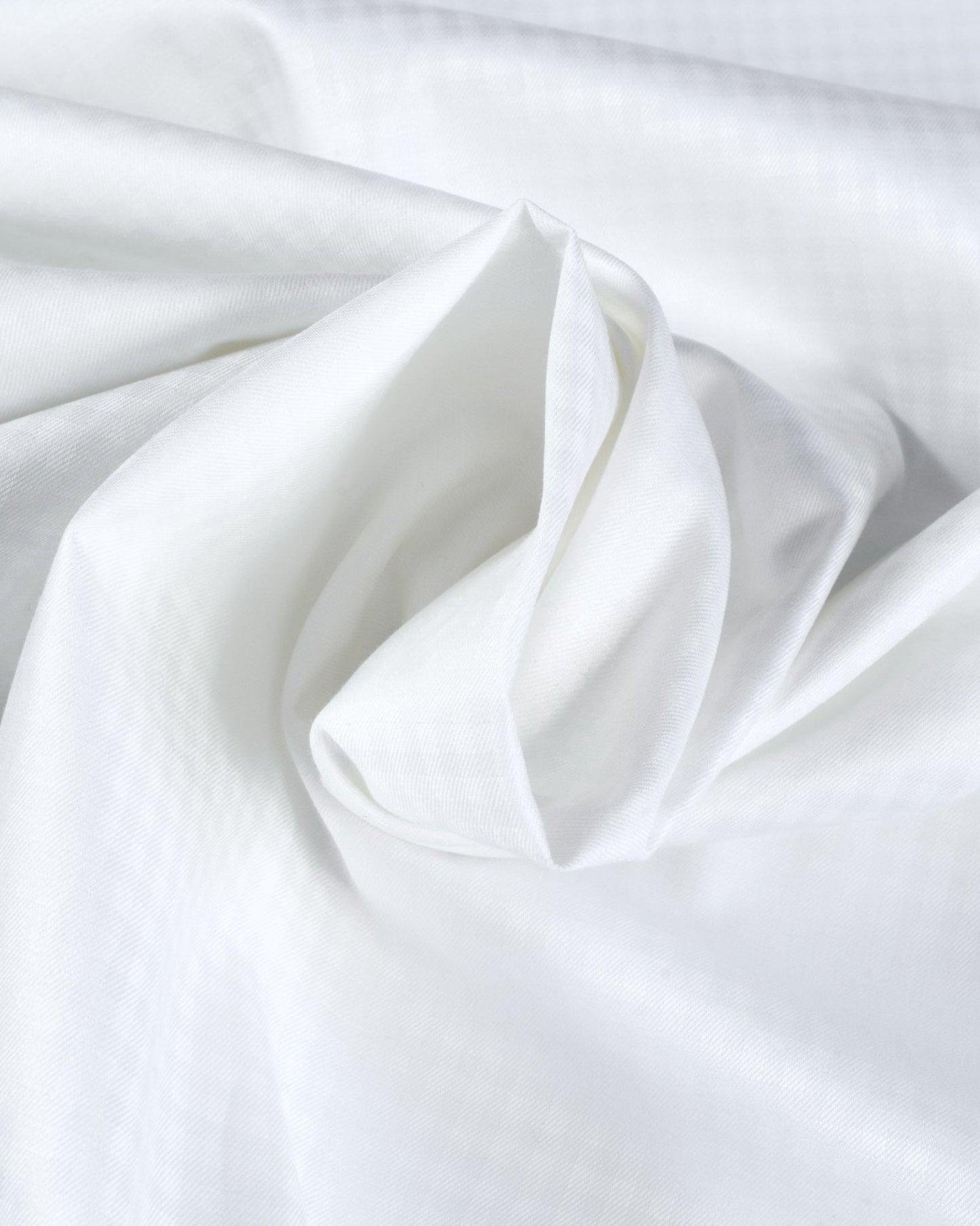 White Small Checks Twill Cotton Custom Shirt MSC3097 - Yeossal & Co