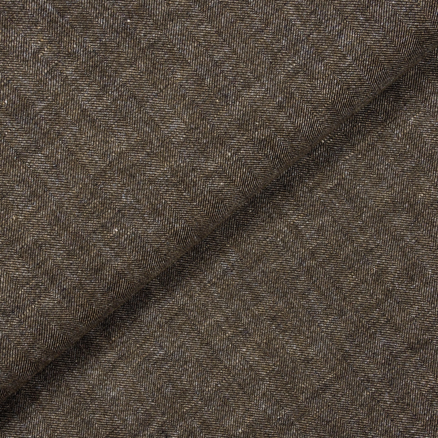 Zegna Dark Brown Wool Shirt MSW3054 - Yeossal & Co