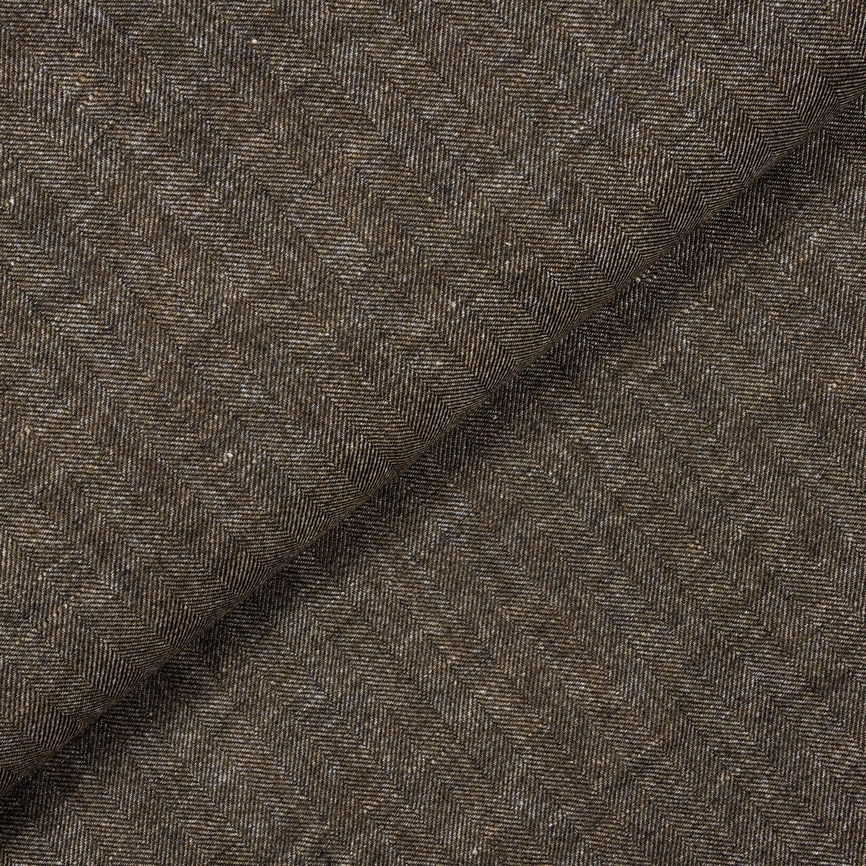 Zegna Dark Brown Wool Shirt MSW3054