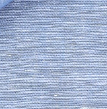 Zephir 140 Blue Melange Cotton - Linen Shirt MSA3200 - Yeossal & Co