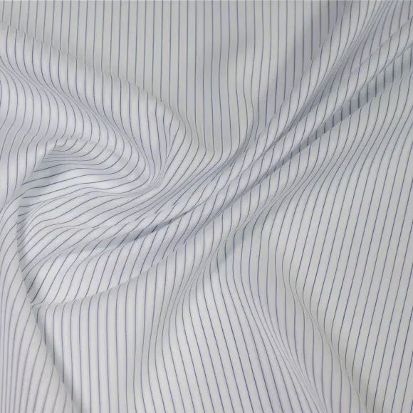 Zephir Soyella Dark Blue Dobby/Structured Stripes Custom Shirt 7171.9311.401 - Yeossal