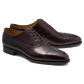 ARTISTA Semi Brogue Balmoral in Vegano Dark Brown