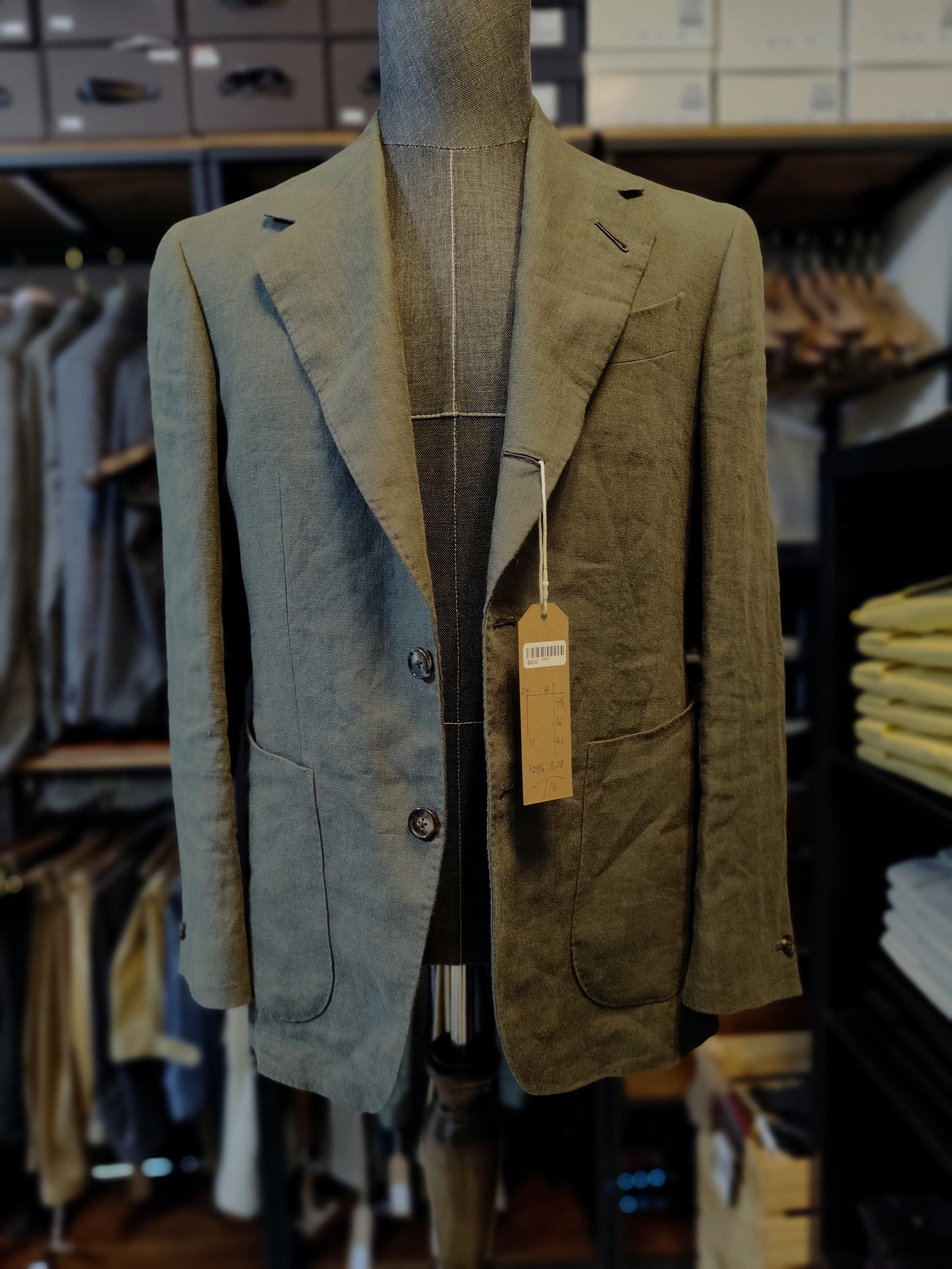[Sample] Linen Jacket - SJ030