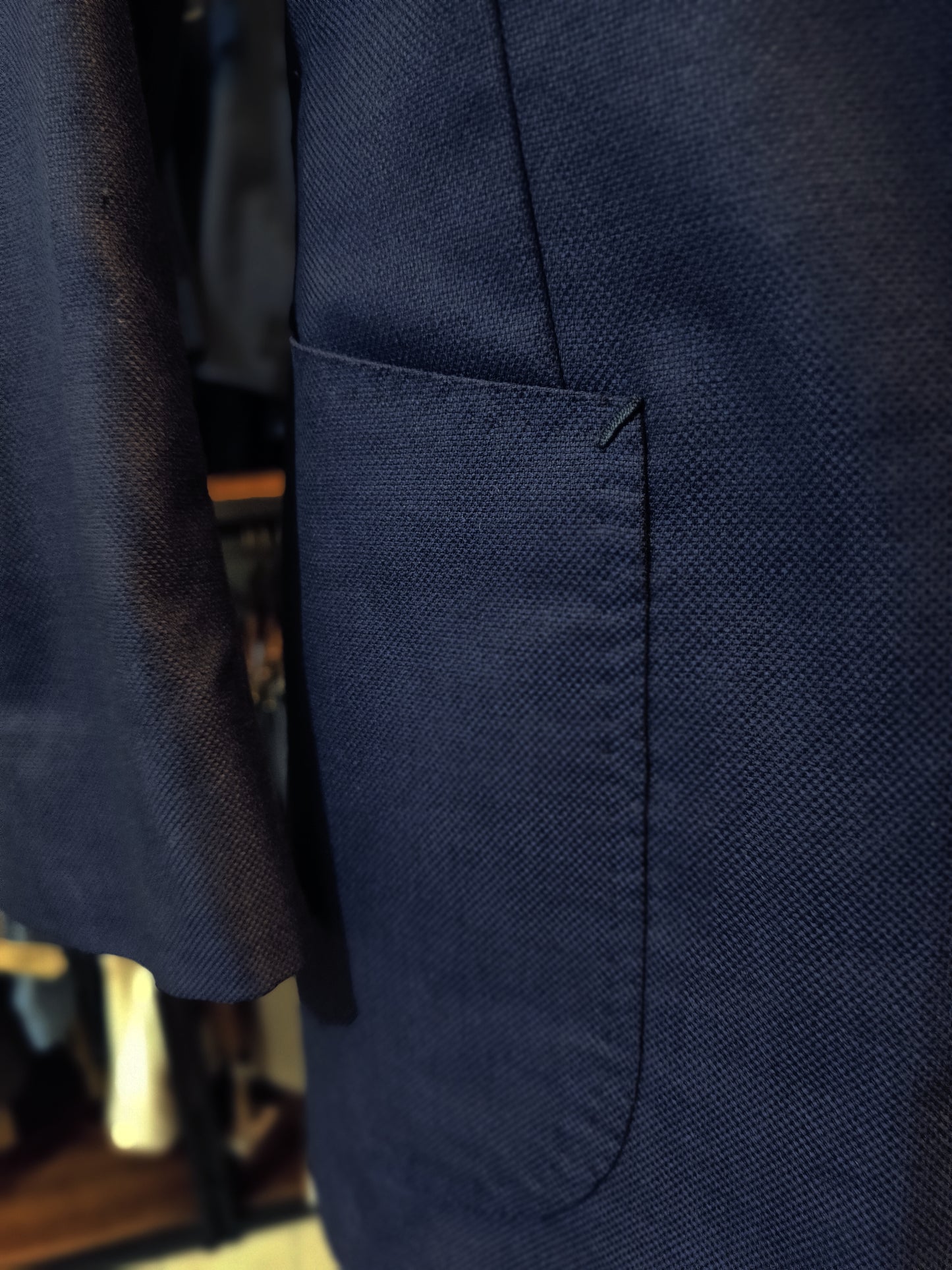 [Sample] Ermenegildo Zegna Navy Blue Jacket - SJ034