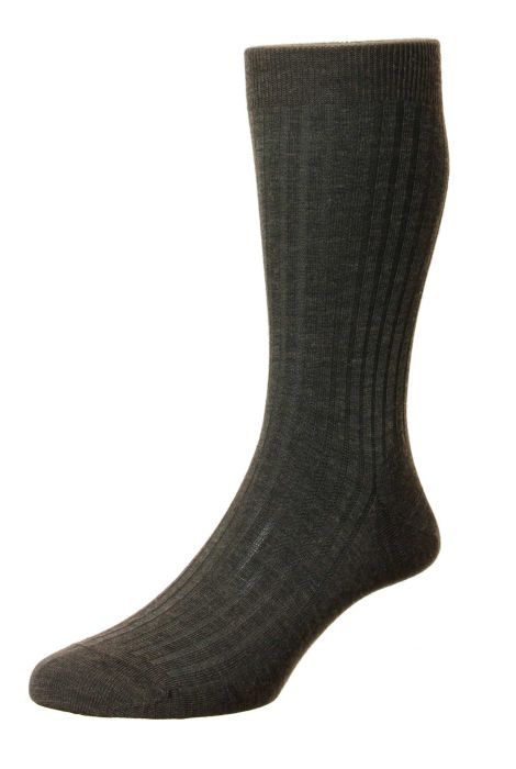 Laburnum Classic Rib Merino Wool Socks