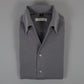 Brayan One-Piece Collar Pique Cotton Shirt