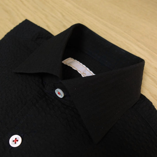 [Sample] Thomas Mason Seersucker Shirt - SS035