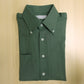 [Sample] Japanese Olive Herringbone Shirt - SS045