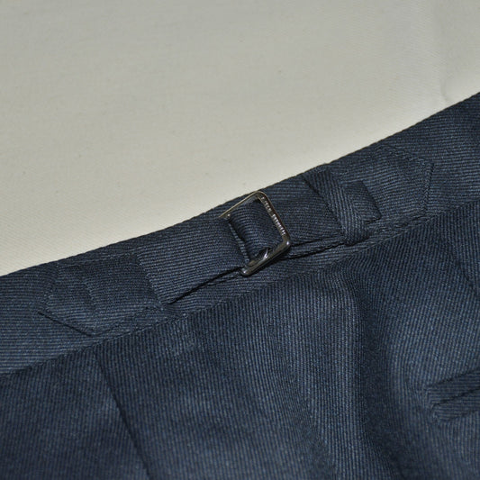 [Sample] Vitale Barberis Canonico for Drapers Covert Twill Trousers  - ST058