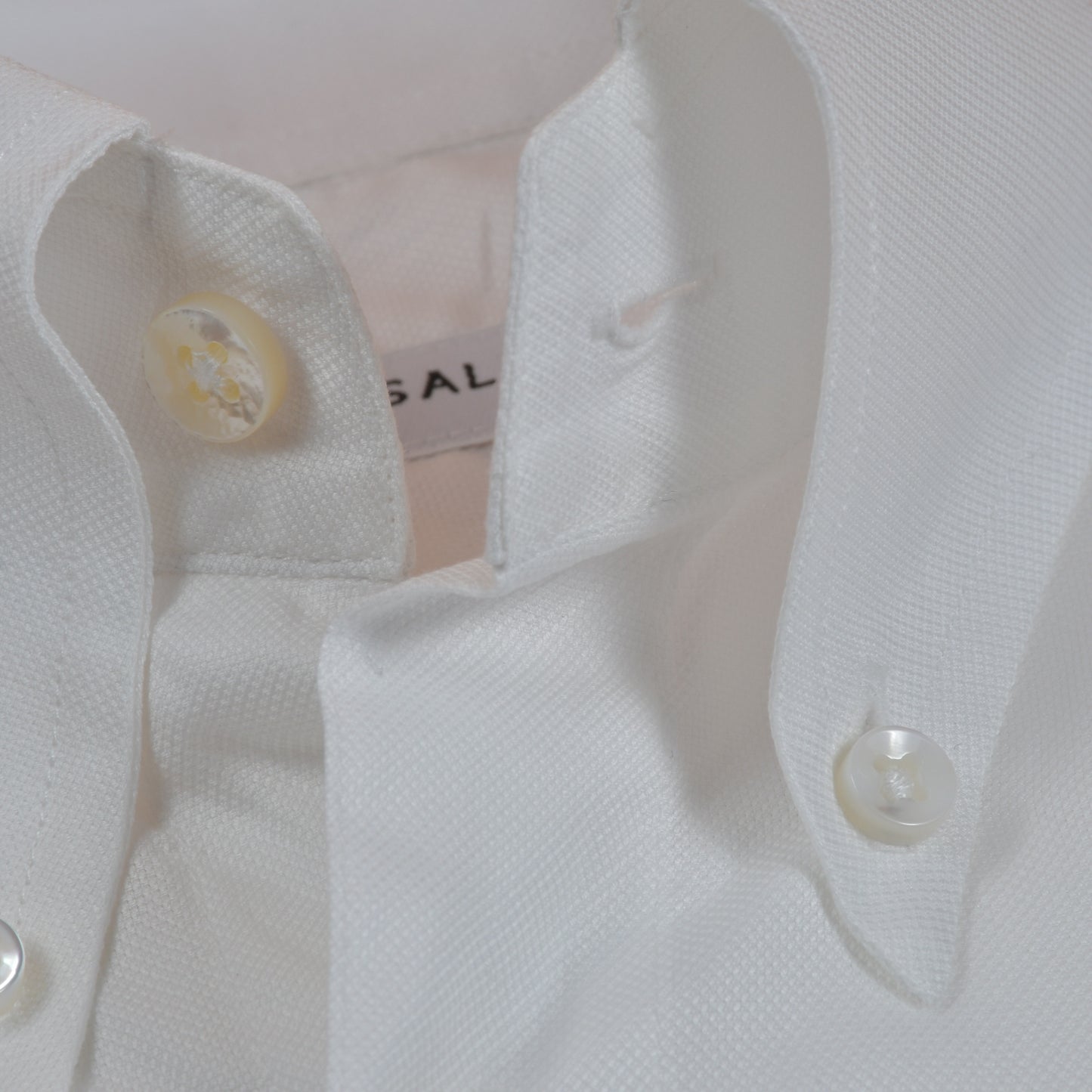 [Open Box - Like New] Monti White Cotton Shirt - SS011