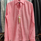 [Sample]  Red/White Stripes Long Sleeves Shirt - SS082