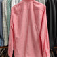 [Sample]  Red/White Stripes Long Sleeves Shirt - SS082