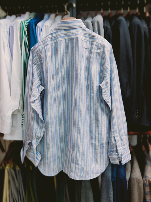 [Sample] Multi-Stripes Long Sleeves Shirt - SS077