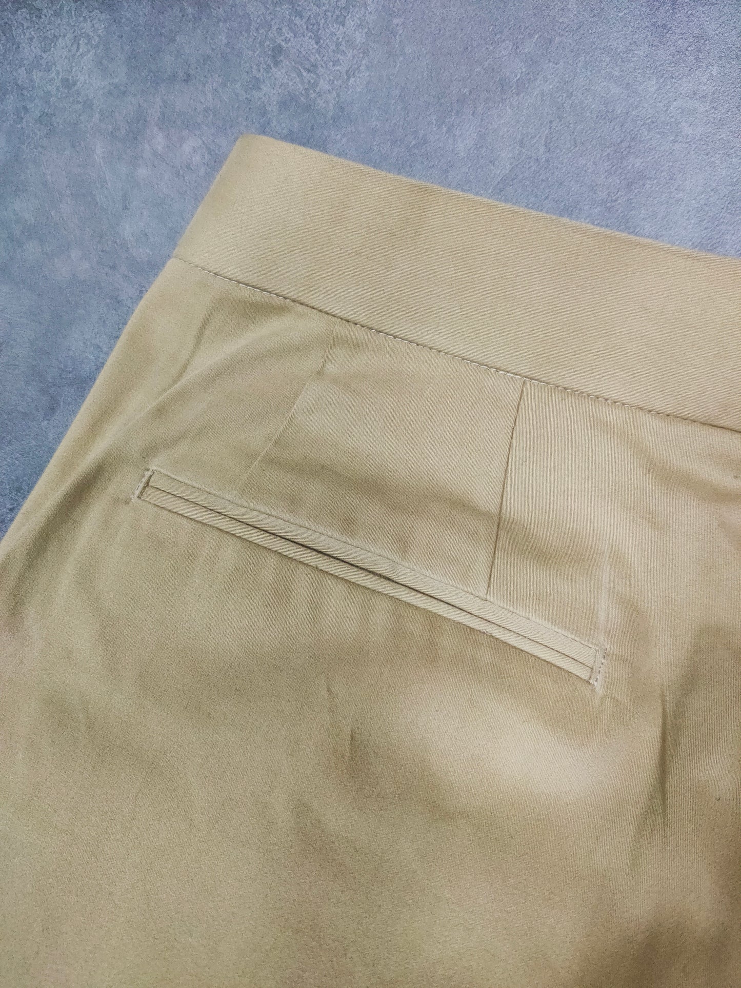 [Sample] Dugdale Champagne Beige Trousers  - ST122