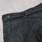 [Sample] VBC Charcoal Melange Flannel  Trousers  - ST129