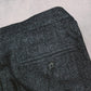 [Sample] VBC Charcoal Melange Flannel  Trousers  - ST129