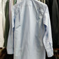 [Sample] Blue/White Stripes Long Sleeves Shirt - SS087