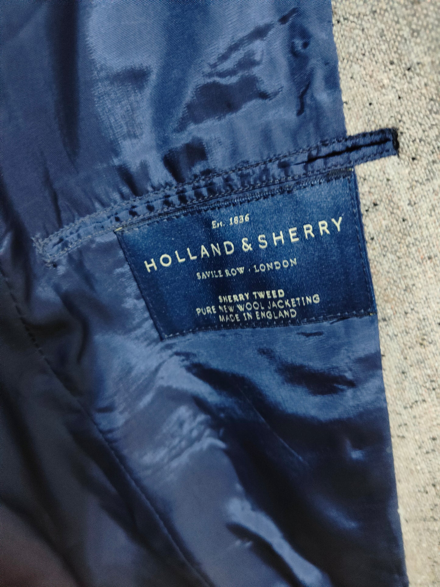 [Sample] Holland & Sherry Jacket - SJ020