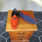 Leonie Suede Loafer With Tie