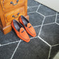 Leonie Suede Loafer With Tie