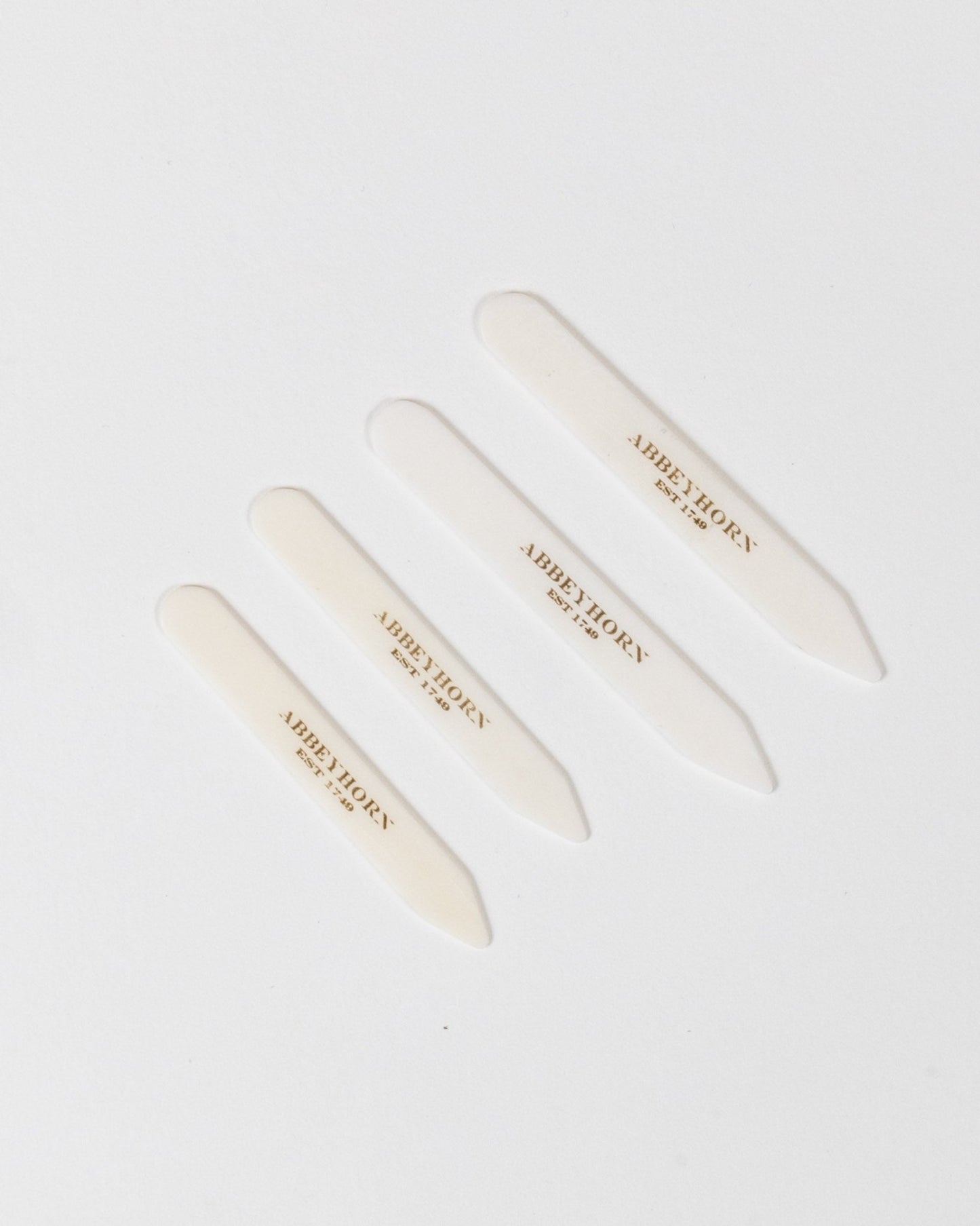Abbeyhorn Collar Stiffeners - 65mm x 8mm - Yeossal & Co