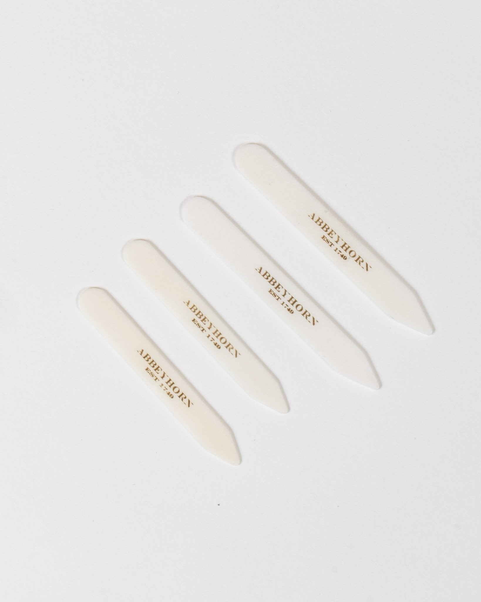 Abbeyhorn Collar Stiffeners - 65mm x 8mm - Yeossal & Co